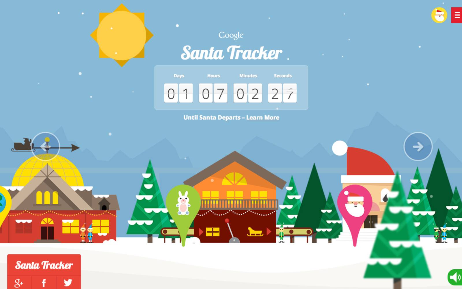 Google Santa Tracker